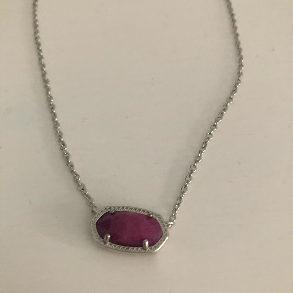 Kendra Scott Elisa Pendant In Purple!